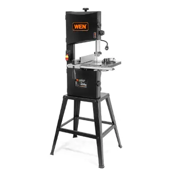 WEN 3962T 3.5-Amp 10-Inch Two-Speed Band Saw with Stand and Worklight 